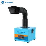 SUNSHINE SS-6605 高效烟雾净化器 超强吸力 高频瞬吸 适用于 手工焊锡 激光打标烟尘过滤等 可360°调节万向竹节管