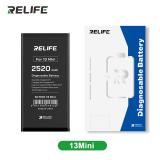 苹果 IPHONE 13 MINI 5.4 国产 RELIFE 定制版 大容量电池 (2520 mAh) (可诊断电池 免焊接电池原排线 无“未知部件”提示) (需先升级到最新系统)