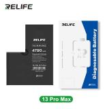 苹果 IPHONE 13 PRO MAX 6.7 国产 RELIFE 定制版 大容量电池 (4790 mAh) (可诊断电池 免焊接电池原排线 无“未知部件”提示) (需先升级到最新系统)