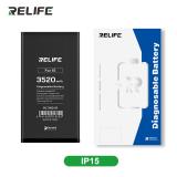 苹果 IPHONE 15 6.1 国产 RELIFE 定制版 大容量电池 (3520 mAh) (可诊断电池 免焊接电池原排线 无“未知部件”提示) (需先升级到最新系统)