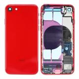 苹果 IPHONE SE (2020) 4.7 后盖 总成，红色 (带小配件) 原材料