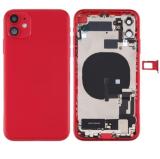苹果 IPHONE 11 6.1inch (A2221 A2111 A2223) 后盖 总成 红色 (带小配件) 原材料