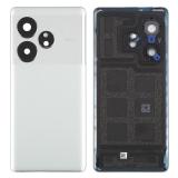REALME GT6 (RMX3851) 原装 后盖 带相圈镜片，银色