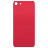 苹果 IPHONE SE (2020) / SE (2022) 4.7 大孔 后盖玻璃，红色 (无需拆板，可直接上装)