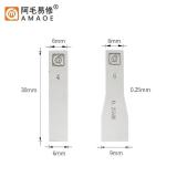 阿毛易修 AMAOE 刮锡刀片 #4 + #6 (一包2枚，1枚#4号 与 1枚#6号) 