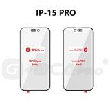 苹果 IPHONE 15 PRO 6.1 (A2848 A3101 A3102 A3104) G+ PRO 盖板 玻璃 + OCA 胶， 黑色
