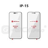 苹果 IPHONE 15 6.1 (A3090 A2846 A3089 A3092) G+ PRO 盖板 玻璃 + OCA 胶， 黑色