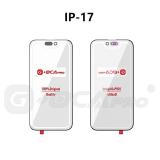 苹果 IPHONE 17 6.3 (A3520 A3258 A3519 A3521) G+ PRO 盖板 玻璃 + OCA 胶， 黑色