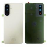 SAMSUNG GALAXY A36 5G A366B 后盖 带相圈镜片，白色