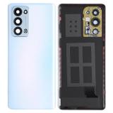 OPPO RENO6 PRO 5G (SNAPDRAGON) (CPH2247) 原装 后盖 带相圈镜片，蓝色