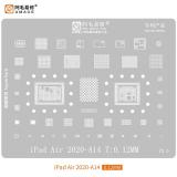 阿毛易修 IPAD AIR 2020-A14 IPAD AIR 2020 植锡钢网 0.12MM (注意，实物如图)