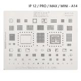 阿毛易修 IP 12 / PRO / MAX / MINI / A14 苹果 IPHONE 12 / 12 PRO / 12 PRO MAX / 12 MINI / A14 植锡钢网 (注意，实物如图)