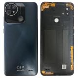 ZTE BLADE A53 PRO 后盖 带相圈镜片，黑色 (正方形镜片)