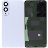 SAMSUNG GALAXY S25 EDGE S937B 后盖 带相圈镜片，钛冰蓝 / 蓝色