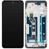 MOTOROLA MOTO G15 (XT2521-2) 原装 带框总成 黑色