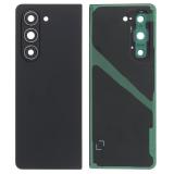 SAMSUNG GALAXY Z FOLD5 5G F946B 后盖 带相圈镜片，黑色