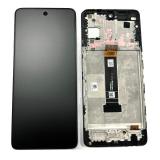 TCL 50 PRO NXTPAPER 5G (T803E T803D) 原装 带框总成 磨砂黑色 (磨砂的盖板)