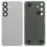 SAMSUNG GALAXY S25 PLUS / S25+ 5G S936B 后盖 带相圈镜片，银色 / 幻影银