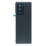 SAMSUNG GALAXY Z FOLD2 5G F916B 后盖 带相圈镜片，黑色