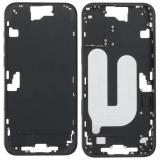 苹果 IPHONE 16 PLUS 6.7 (A3290 A3082 A3289 A3291) A框 / 中框 黑色 OEM (不带拍照键+排线)