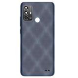 ZTE BLADE A53 PRO 后盖 带相圈镜片，黑色 (长方形镜片)