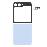 SAMSUNG GALAXY Z FLIP6 5G F741B 后盖 带相圈镜片，蓝色 (一套2个)