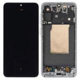 SAMSUNG GALAXY A57 5G A576B 带框总成 冰蓝 (官方售后全新屏 + 后装框) (非全原)
