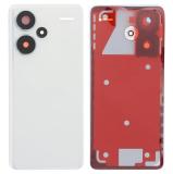 小米 REDMI NOTE 13 PRO+ 5G (23090RA98C 23090RA98G 23090RA98I) 原装 后盖 带相圈镜片, 白色