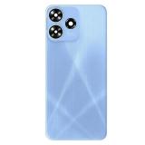 ZTE BLADE A73 4G (7060) 后盖 带相圈镜片，蓝色
