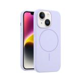 苹果 IPHONE 14 PLUS 液态硅胶 带磁吸 手机壳 紫色