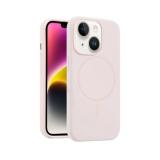 苹果 IPHONE 14 PLUS 液态硅胶 带磁吸 手机壳 粉色