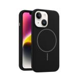 苹果 IPHONE 14 PLUS 液态硅胶 带磁吸 手机壳 黑色