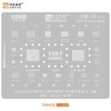 阿毛易修 SAM-18 SAMSUNG GALAXY A54 5G A546B / A25 5G A256B / A14 5G A146B A146P / A14 A145F A145P A145R 植锡钢网 (注意，实物如图)