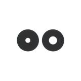 OPPO A5 PRO 5G (CPH2695) 相头玻璃 / 单镜片 (需要胶水贴合) (一套2个)