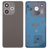OPPO A5 PRO 4G (CPH2711) / A5 PRO 5G (CPH2695) 原装 后盖 带相圈镜片，棕色 / 黑色