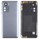 ZTE BLADE A72S (A7050) 后盖 带相圈镜片，灰色 / 黑色