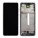 SAMSUNG GALAXY A73 5G A736B 带框总成 黑色 （屏幕翻新 边框非原厂）