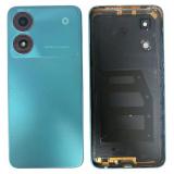 ZTE BLADE A34 后盖 带相圈镜片，绿色