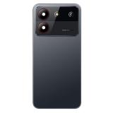 ZTE BLADE A54 后盖 带相圈镜片，灰色 / 黑色
