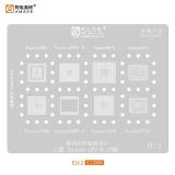 阿毛易修 EU-2 三星 EXYNOS 7880 / 8895B / 9810 / 3475 / 7580 / 8895A / 3470 / 7570 植锡钢网 0.12MM (注意，实物如图)