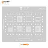 阿毛易修 EU-3 三星 EXYNOS 7885 RAM / 9820 / 9610 RAM / 9611 RAM / 990 RAM / 7885 CPU / 880 / 980 / 9610 CPU / 9611 CPU / 990 CPU 植锡钢网 0.12MM (注意，实物如图)