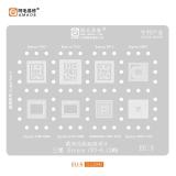 阿毛易修 EU-5 三星 EXYNOS 1080 / 2100 / 9815 / 9609 / 1080 RAM / 2100 RAM / 3830 XGO / 8895-1703 植锡钢网 0.12MM (注意，实物如图)