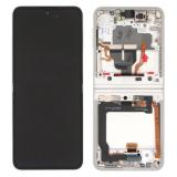 SAMSUNG GALAXY Z FLIP 3 5G F711B 带框总成 白色 （屏幕翻新 边框非原厂）