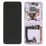 SAMSUNG GALAXY Z FLIP 3 5G F711B 带框总成 紫色 （屏幕翻新 边框非原厂）
