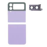 SAMSUNG GALAXY Z FLIP4 5G F721B 后盖 带相圈镜片，紫色 (一套2个)
