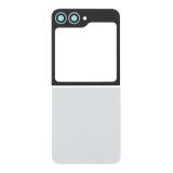 SAMSUNG GALAXY Z FLIP6 5G F741B 后盖 带相圈镜片，白色 (一套2个)