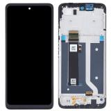 MOTOROLA MOTO G34 5G (XT2363-2) 原装 带框总成 黑色