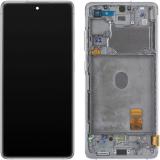 SAMSUNG GALAXY S20 FE 5G / S20 LITE G781B 全新全原 带框总成+天线 云白色 / 白色 (SERVICE PACK)
