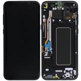 SAMSUNG GALAXY S8 PLUS S8+ G955F 带框总成 黑色 (官方售后全新屏 + 后装框) (非全原)