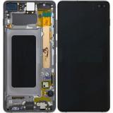 SAMSUNG GALAXY S10 PLUS S10+ G975F 带框总成 黑色 （屏幕翻新 边框非原厂）